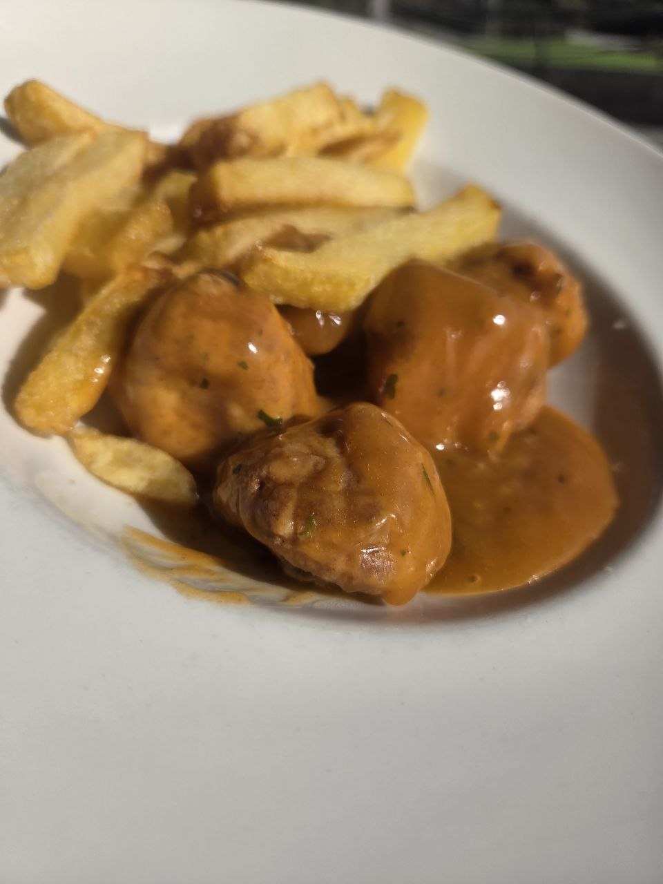 Albondigas con patatas